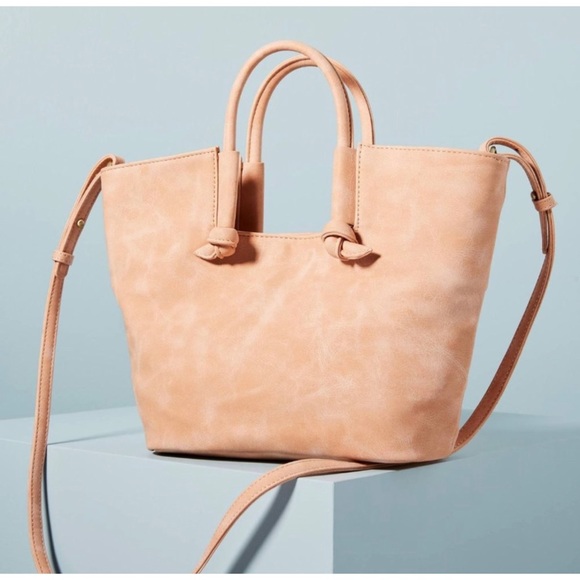 Anthropologie Handbags - Anthropologie Kaitlyn Knotted Mini Tote Bag